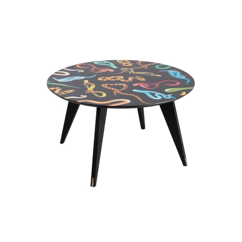 SELETTI Toiletpaper dining table round - Snakes