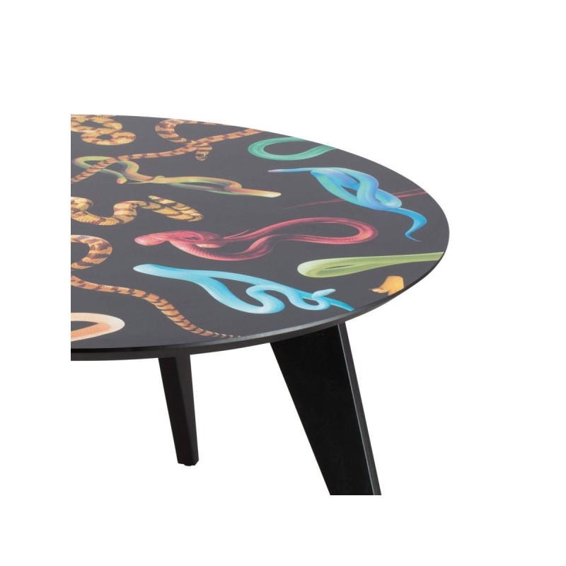 SELETTI Toiletpaper dining table round - Snakes