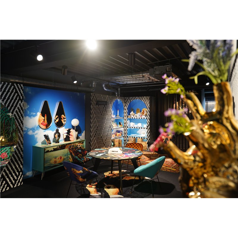 SELETTI Toiletpaper Eettafel rond - Slangen - Outlet