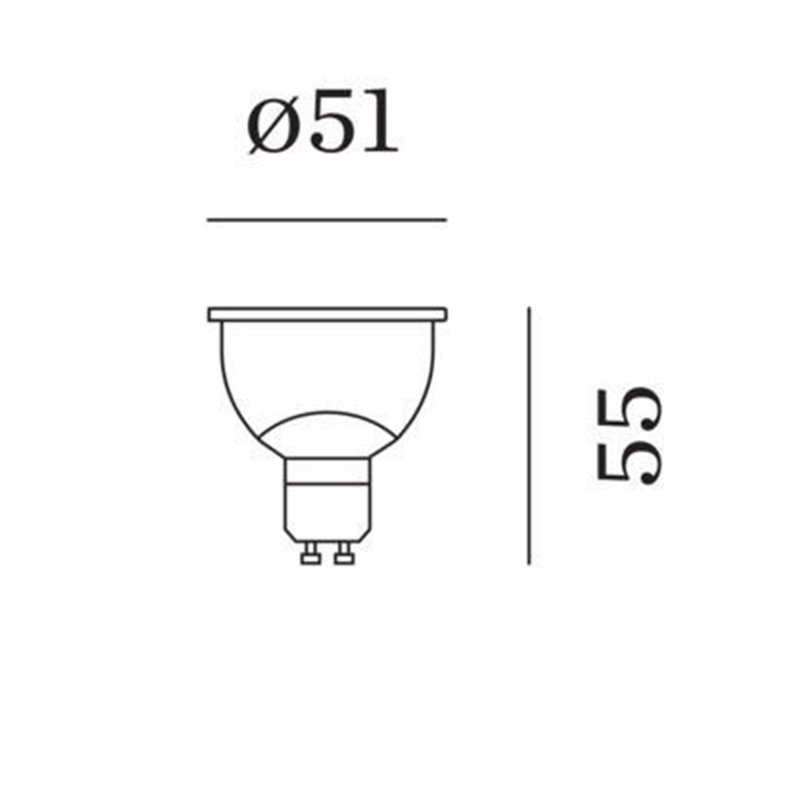 Wever & Ducré 3000K | GU10 PAR16 LED Lamp