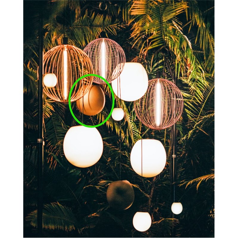 Wever & Ducré DRO SUSPENDED 1.0 Hängelampe - Braun - Outlet