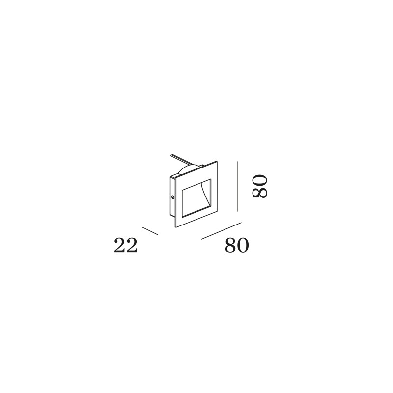 Tech lito wall recessed 2.0