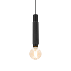 TRACE 2.0 E27 BLACK SUSPENDED LIGHT