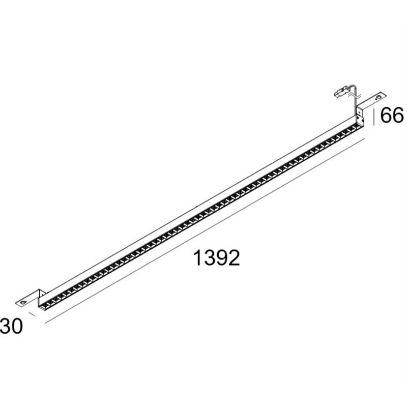 Delta Light D-LINER 30 INF SAPP 13 RD Plafondlamp