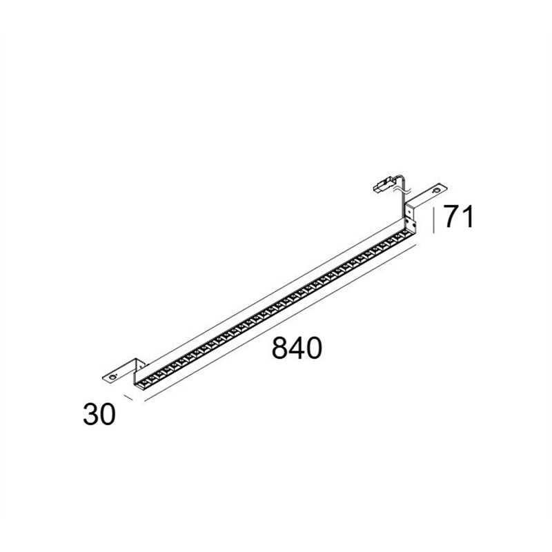 Delta Light D-LINER 30 INF 30BD 08 RD Plafondlamp