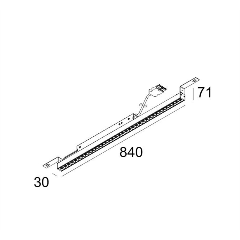 Delta Light D-LINER 30 INF 30BD 08 DIM5 Plafondlamp