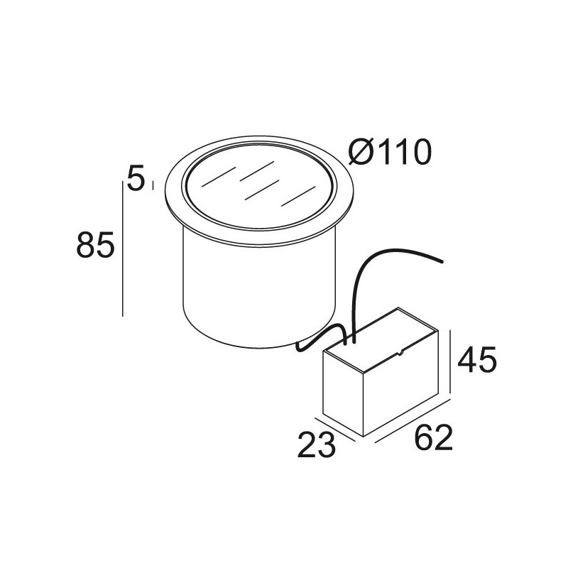 Delta Light LOGIC 90 R A Einbauspot