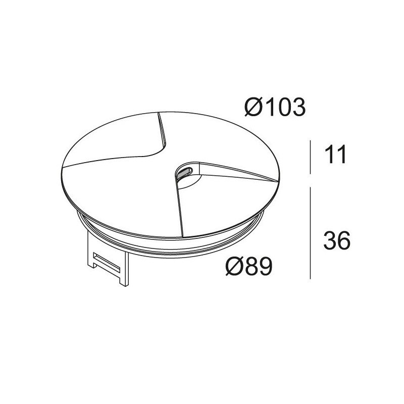 Delta Light LOGIC F2 Recessed spot