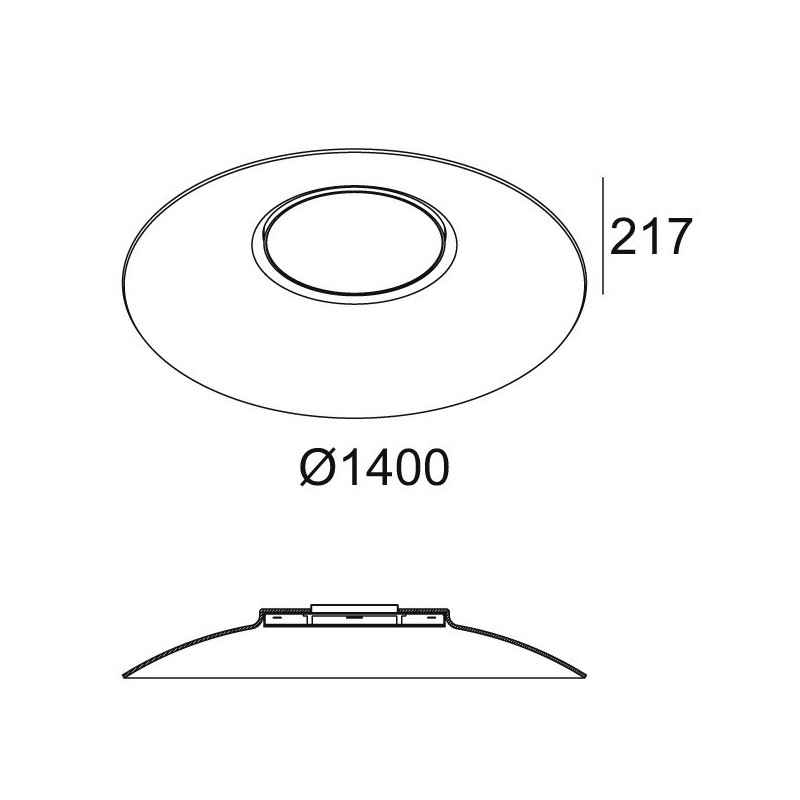 Delta Light ZOOVER 140 LIGHT GREY Hanglamp