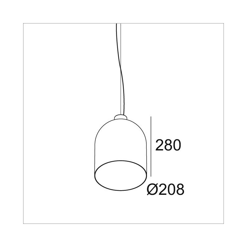 Delta Light MANTELLO L2028 E27 Hanglamp