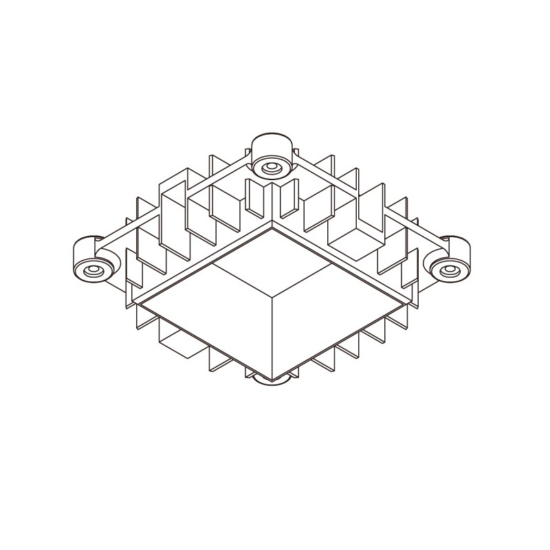 Delta Light MOUNTING KIT 75