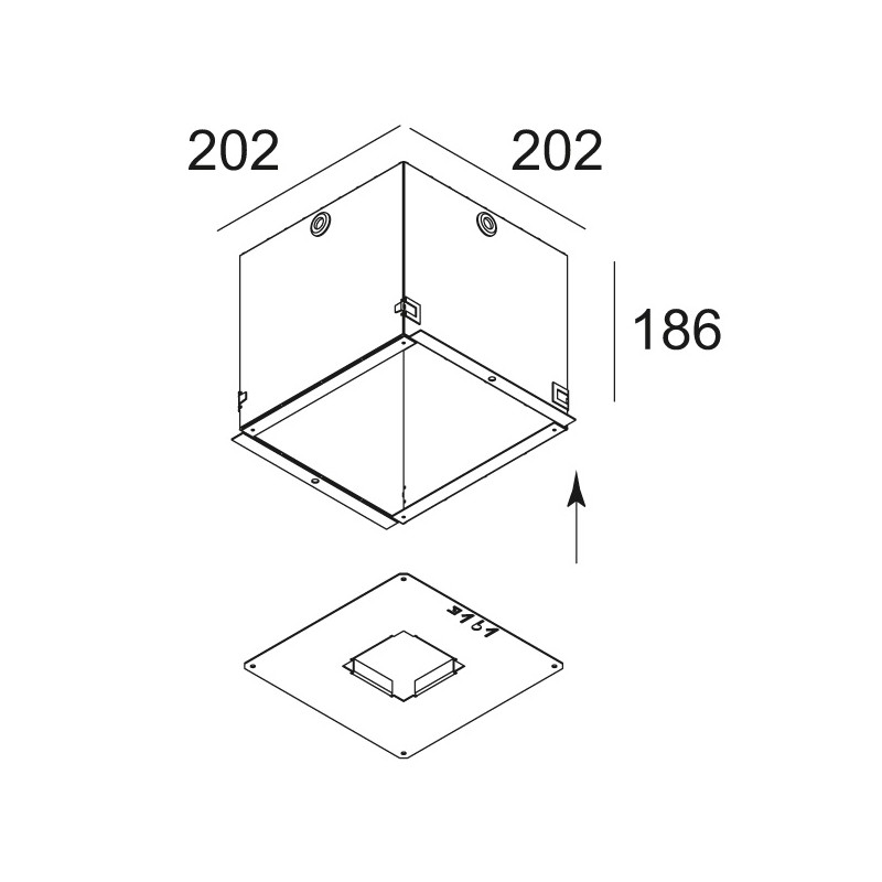Delta Light CONCRETE BOX 161