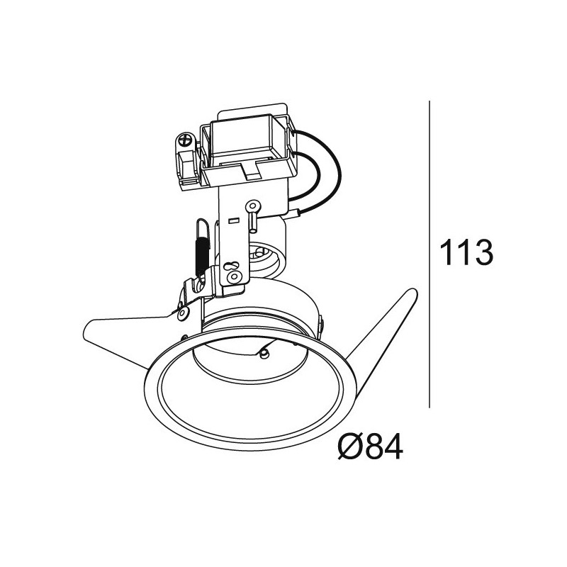Delta Light PARTOU Hi Recessed spot