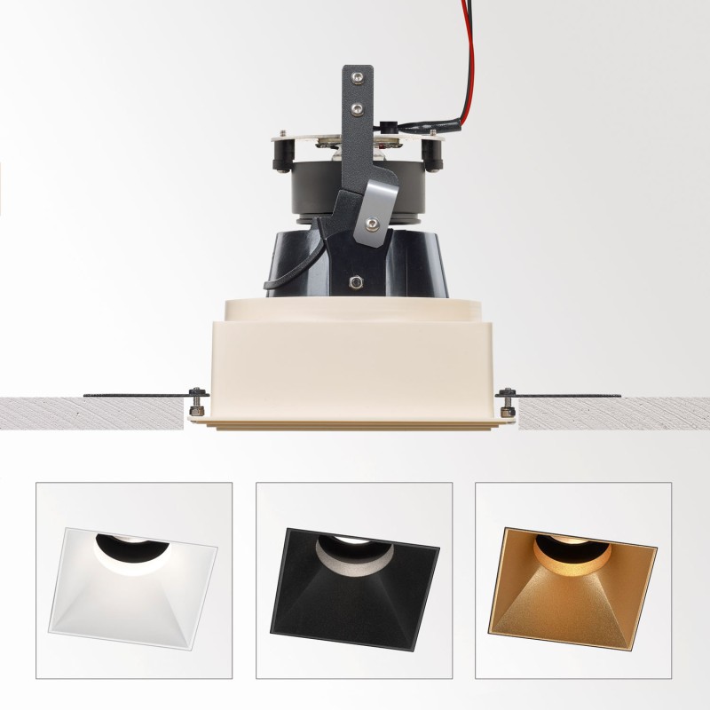 Delta Light iMAX II SQUARE ADJUSTABLE TRIMLESS CL Inbouwspot