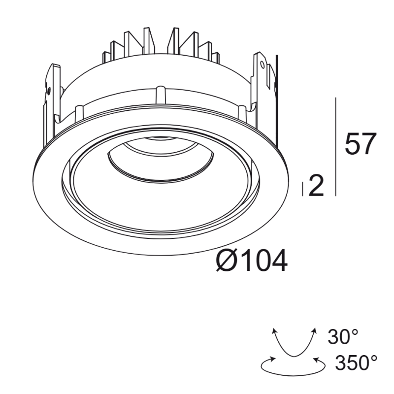 Delta Light Reo Ok Soft S2 Inbouwspot