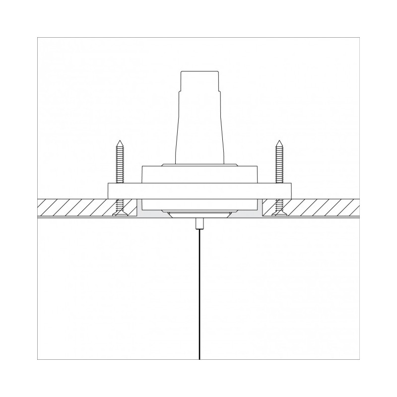 Delta Light SUSPENSION TRIMLESS O.F.A.