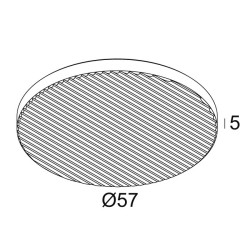Delta Light LINEAR SPREAD LENS 57