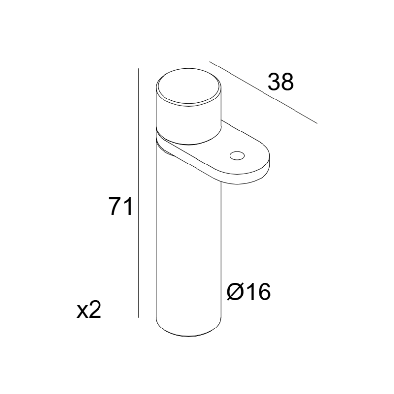 Delta Light Mikaline - Fixation Spacer Set