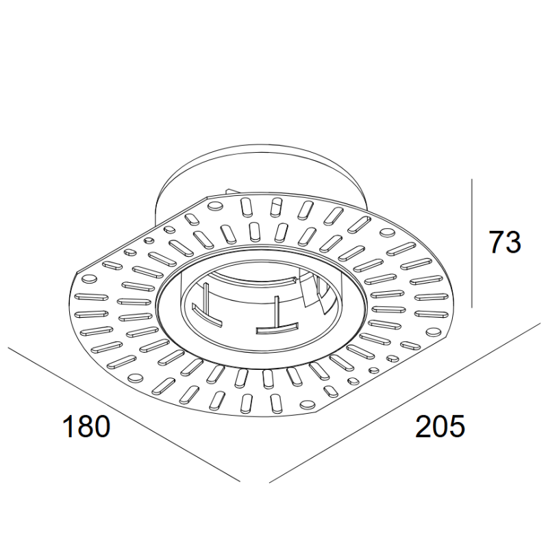 Delta Light Mounting Kit No Air 102