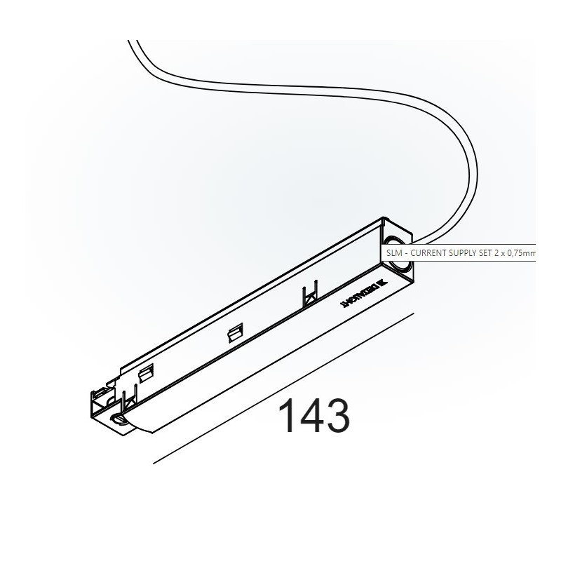 Delta Light Slm - Current Supply Set 6 X 0,75Mm² 1,6M Dim5 Up