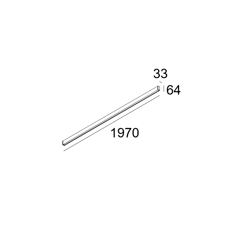 Delta Light SHIFTLINE M26H + SBL 2m DIM5 Plafonnier