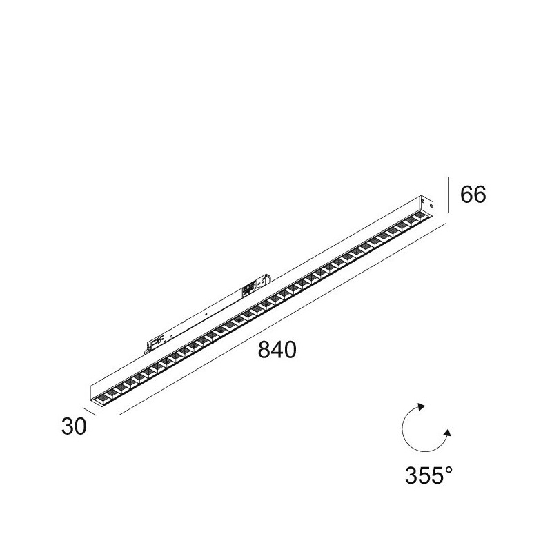 Delta Light Inform OK 83067 ADM SLIM Schienenbeleuchtung