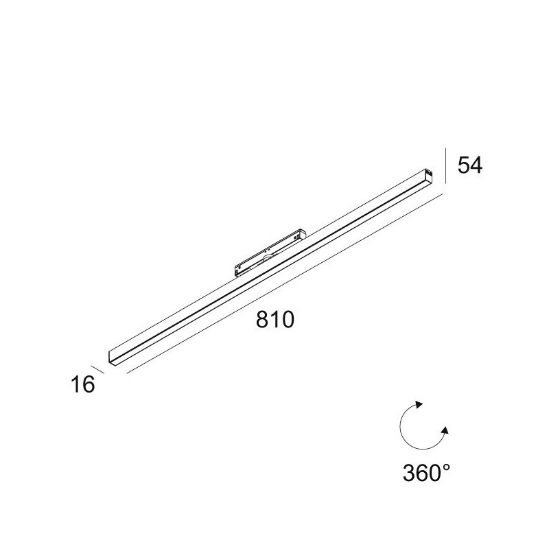 Delta Light M26L - Led Line Ok MDL Trackverlichting