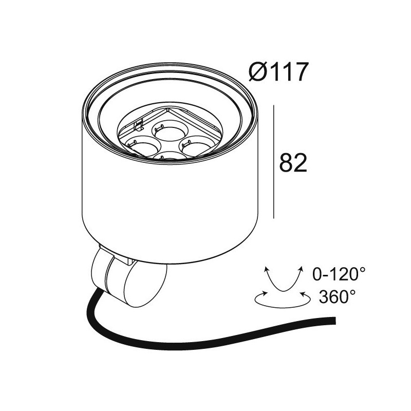 Delta Light FRAX SB LINEAR H Floor lamp / Wall lamp