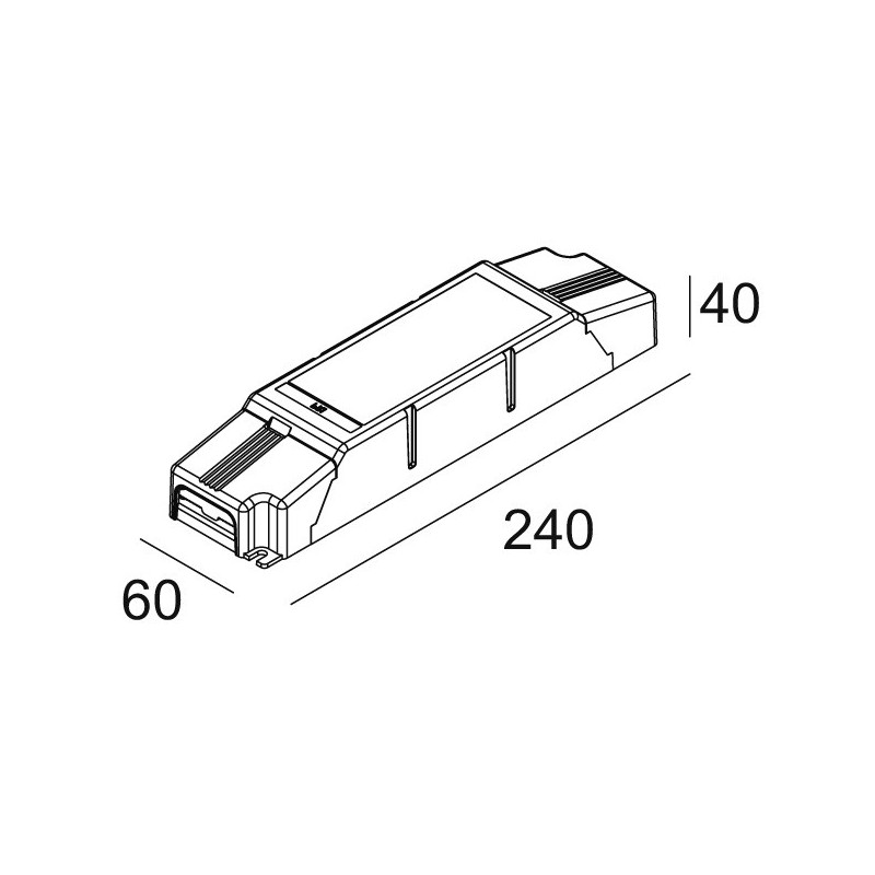 Delta Light LED POWER SUPPLY 1700mA-DC / 99W DIM1