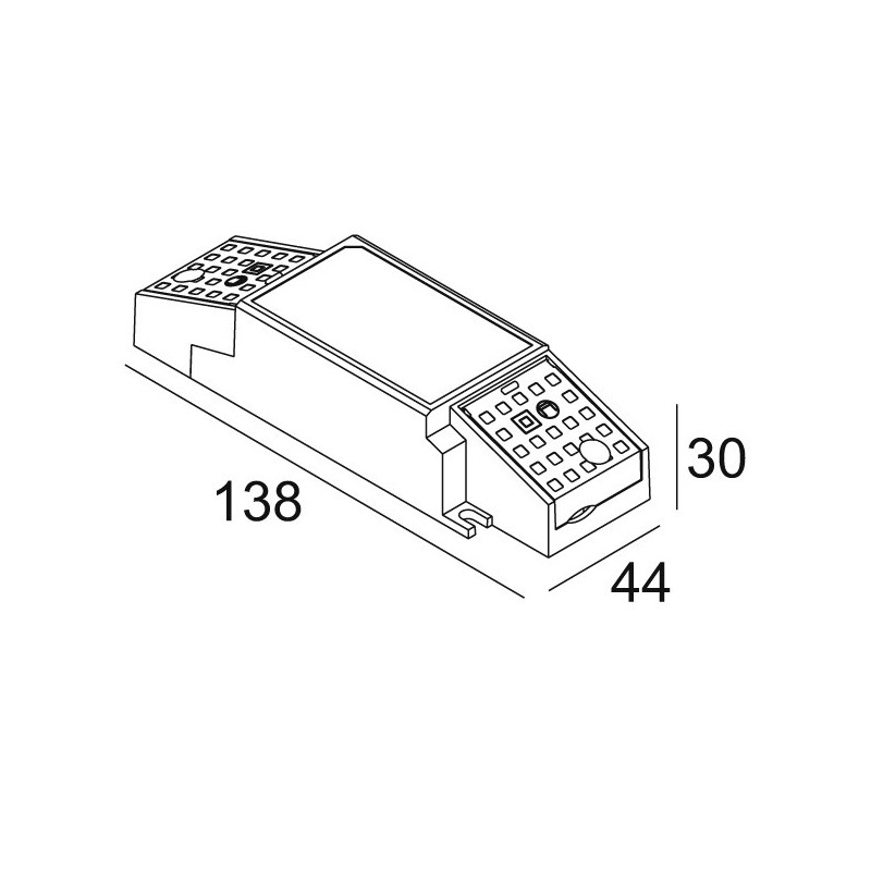 Delta Light LED POWER SUPPLY MULTI POWER 500-700 / 20W DIM8