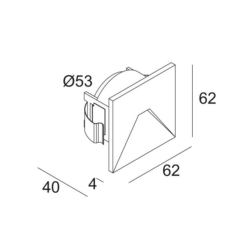 Delta Light LOGIC MINI W S Applique
