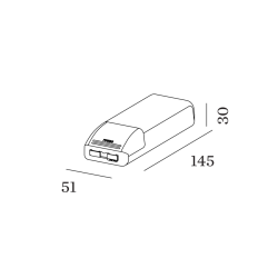 Wever & Ducré Driver 700mA 25W 17-35V Phase cut dim