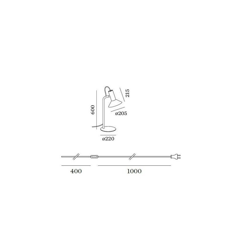Wever & Ducré Roomor Table 1.1 Tafellamp