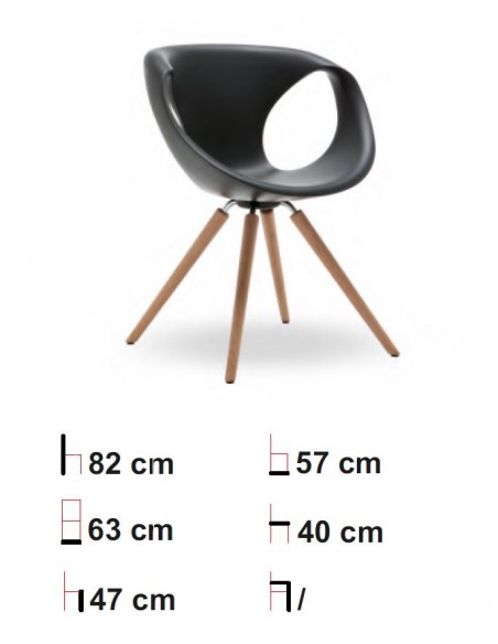Tonon Up Chair Soft Touch 907.11