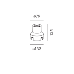 Wever & Ducré Map 0.9 / Chart 0.9 / Blink 2.0 Recessed Ground Housing