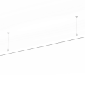 Wever & Ducré Track Profile 3M Strex System | Suspended Indirect Light