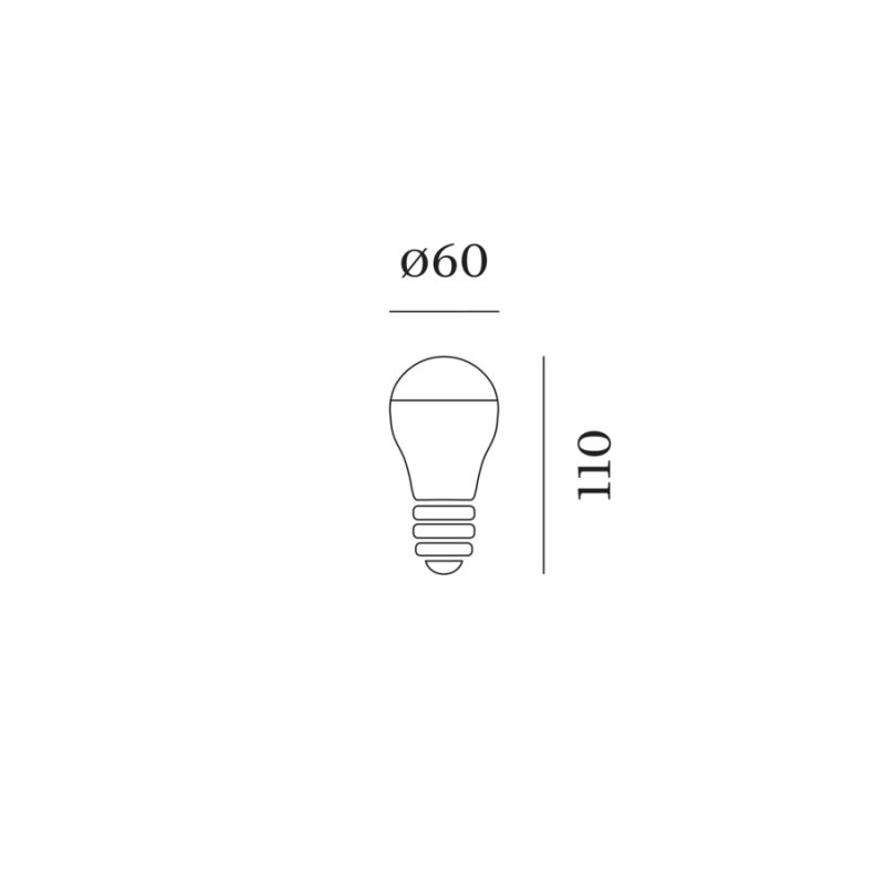 Wever & Ducré A60 LED Lamp 2700K | E27