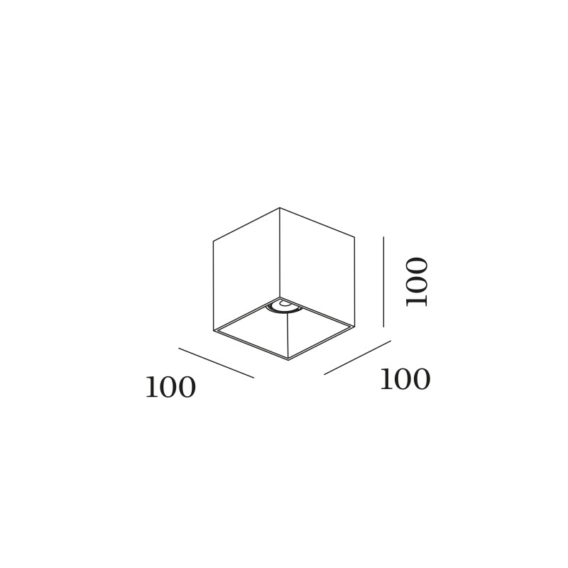 Wever & Ducré Box Outdoor 1.0 Plafondlamp