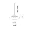 Wever & Ducré Clea Suspended 1.0 Lampe à suspension