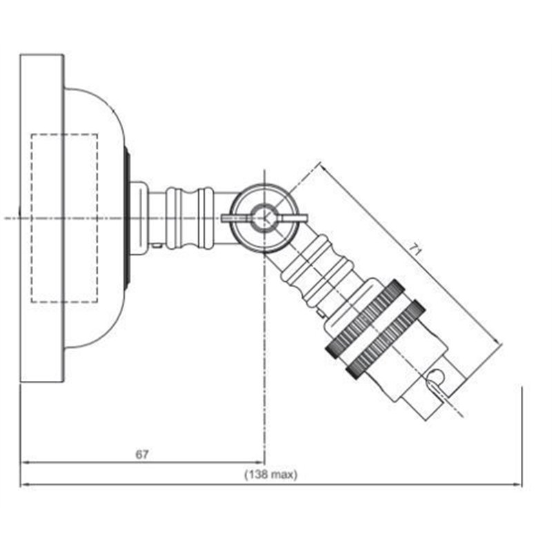 Tekna NAUTIC LILLEY SPOT - LED (Lamp and driver inclusive) Ceiling lamp