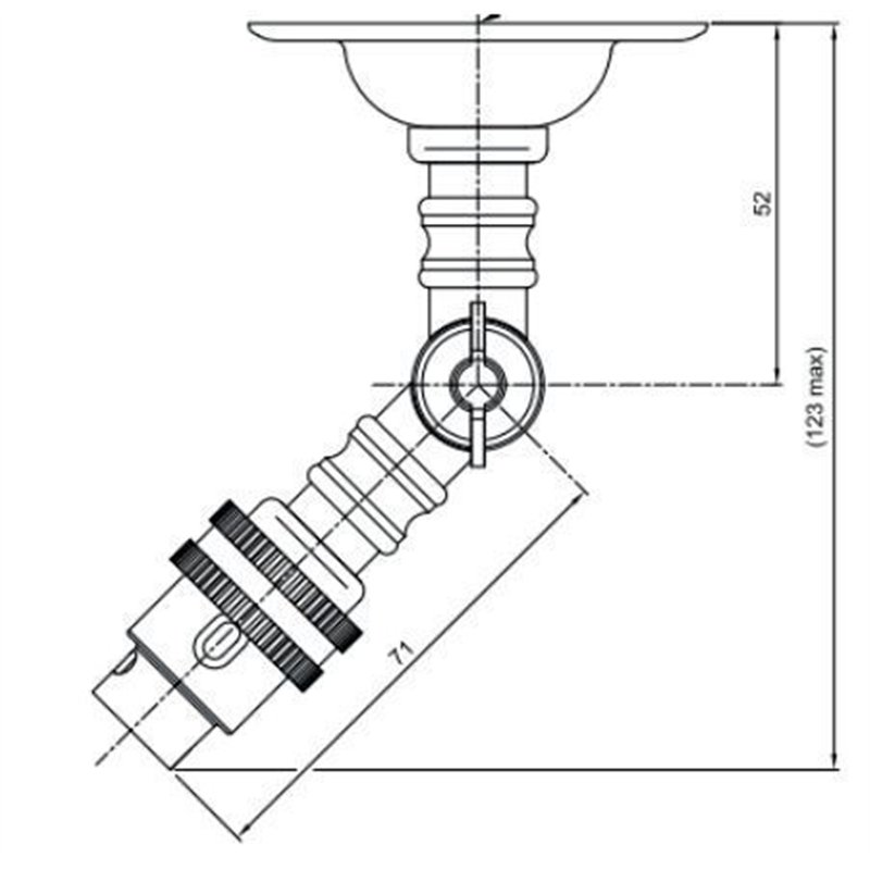 Tekna NAUTIC LILLEY SPOT - LED (Lamp and driver inclusive) Plafondlamp