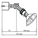 Tekna NAUTIC LILLEY SPOT ON RAIL 3 - LED (600MM) Plafondlamp