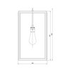 Tekna NAUTIC Ilford Closed top Lampe a suspension