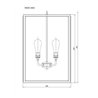 Tekna NAUTIC Ilford Large Closed top Lampe a suspension