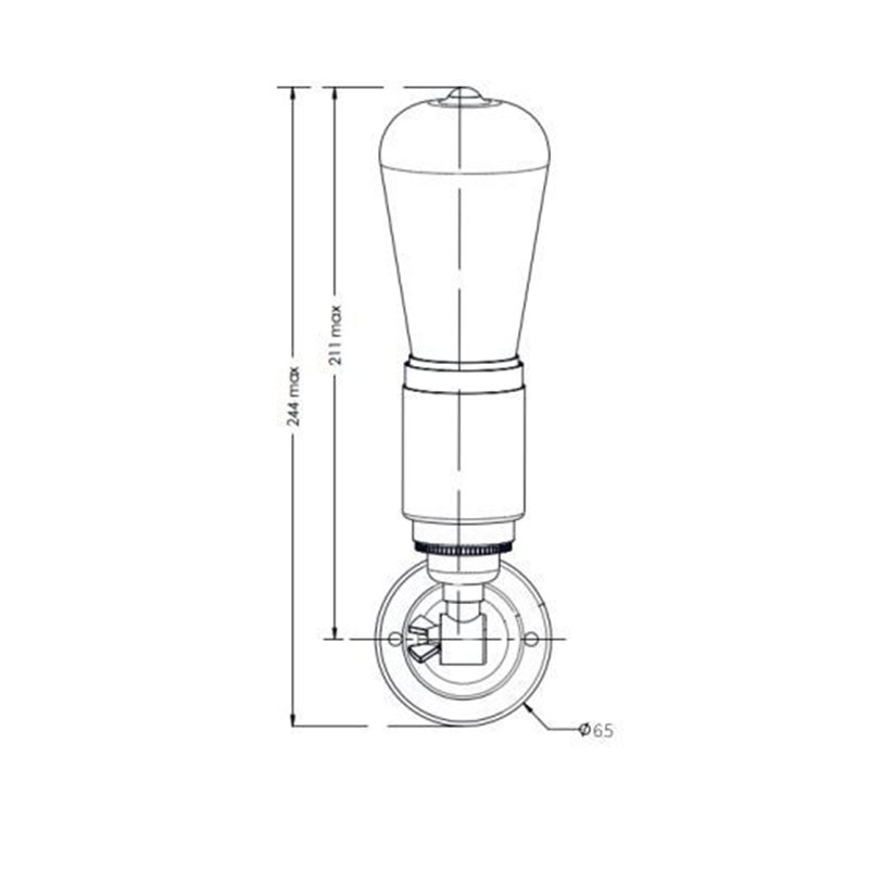 Tekna NAUTIC Thorn Pete Wandlamp