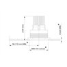 Tekna FLATSPOT 1 - TRIM 12V LED Lampe encastré