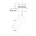 Tekna FLATSPOT 6 - TRIMLESS GU10 LED Inbouwspot