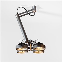 Modular Nomad Adjustable 4x LED AR111 Deckenlampe