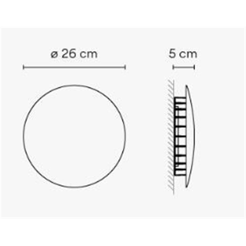 Vibia Meridiano 5 - 4720 applique