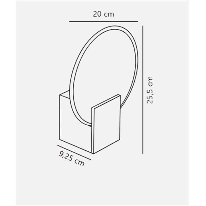 Nordlux Hester [IP44] 3-step Dim Wandlampe
